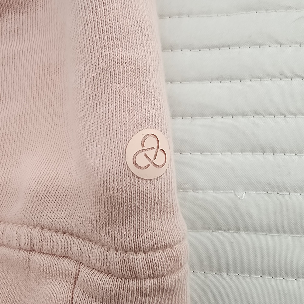 Zella Zip Up Hoodie Sweatshirt Athletic Activewear‎ Pastel Pink Casual 1X - Picture 5 of 6